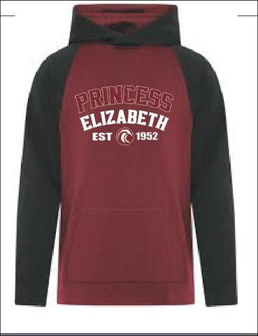 Princess Elizabeth School 2 tone Hoodie