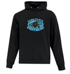 Echo Place Cotton Hoodie Teal logo