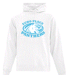 Echo Place Cotton Hoodie Teal logo